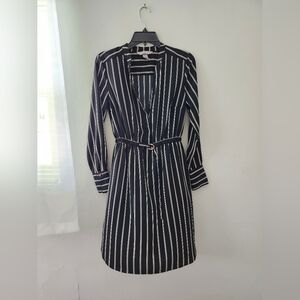 Pinstripe dress